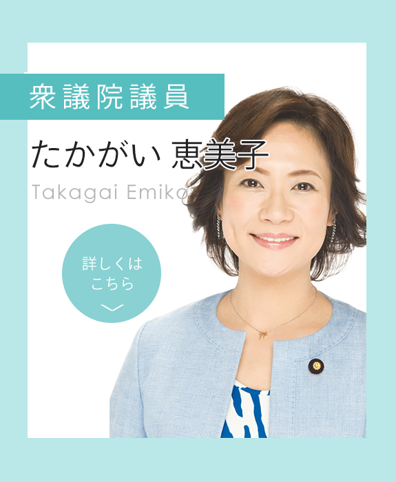 たかがい恵美子 衆議院議員